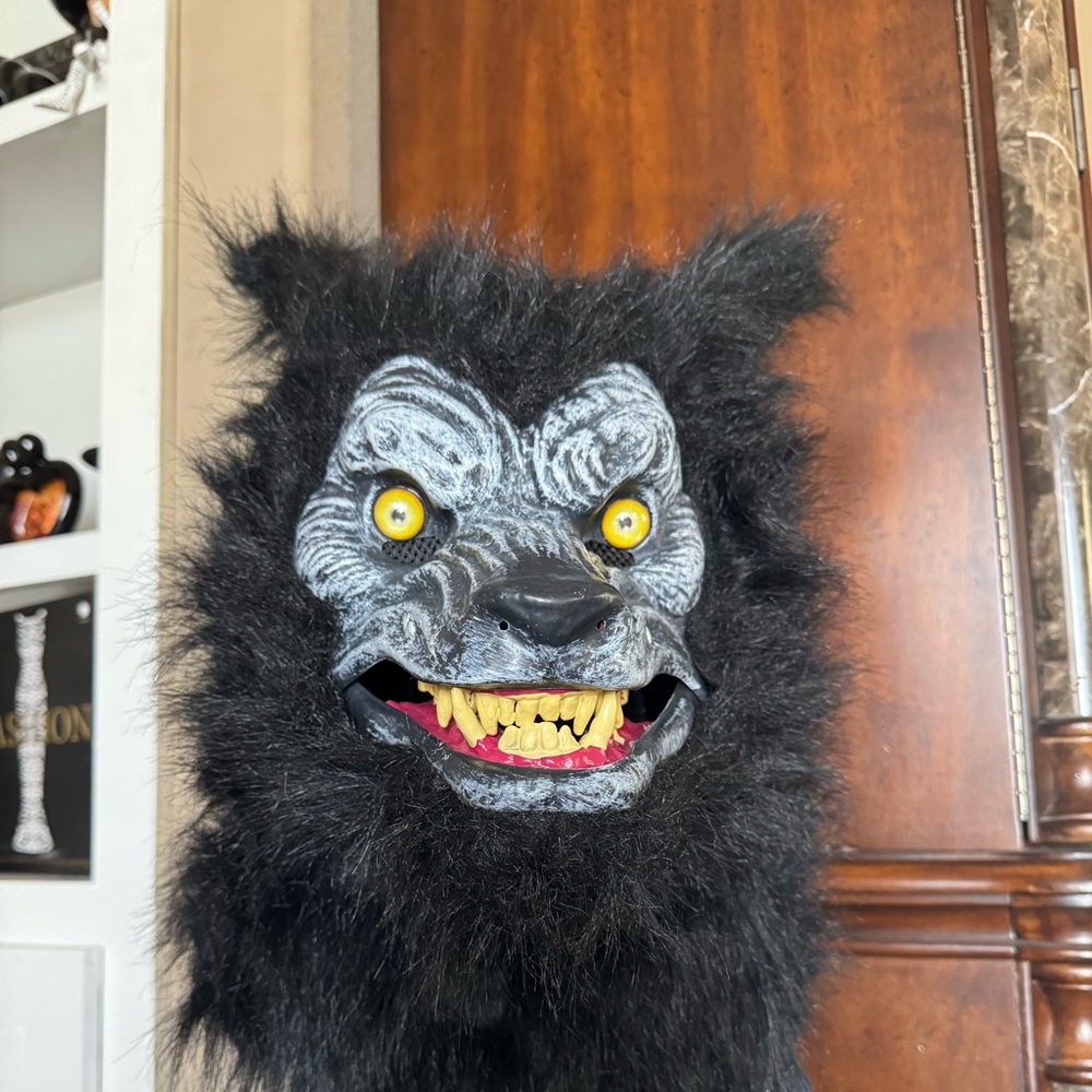 Halloween Werewolf Furry Mask‎ - Picture 4 of 9